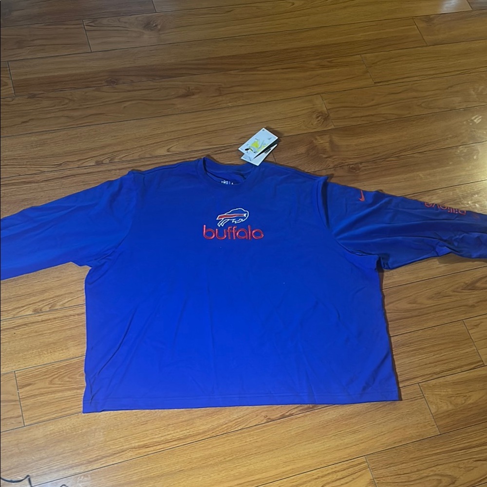 Nike Blue Long Sleeve Tee